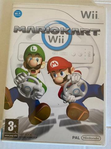 Mario Kart Nintendo Wii compleet in perfecte staat., Games en Spelcomputers, Games | Nintendo Wii, Ophalen, Zo goed als nieuw