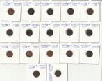 1 CT REEKS  LEOPOLD 2-1869+1907 -17 VERSCHILLENDE, Postzegels en Munten, Munten | België, Ophalen of Verzenden