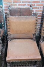 Antieke stoelen, Brun, Bois, Cinq, Six Chaises ou plus, Utilisé
