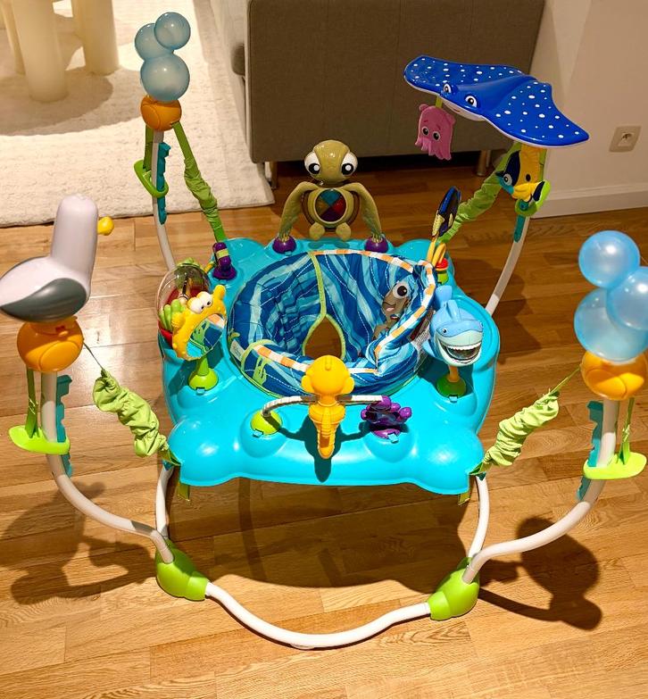 Air d’éveil  bébé à rebond, Enfants & Bébés, Jouets | Jouets a bascule, Comme neuf, Enlèvement