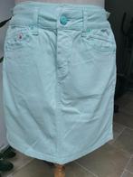 Heel mooi turquoise jeans rokje van Pauline B, Maat 34 (XS) of kleiner, Ophalen of Verzenden, Zo goed als nieuw