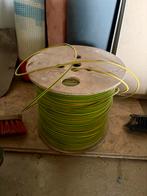 Aardingskabel / Aardingsdraad –  Geel/Groen, Doe-het-zelf en Bouw, Elektriciteit en Kabels, Ophalen, Zo goed als nieuw