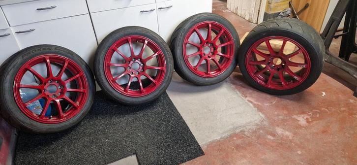 Jantes japan racing 16p, Autos : Pièces & Accessoires, Pneus & Jantes, Pneu(s)