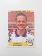 Panini Gilles De Bilde Anderlecht 1996, Ophalen of Verzenden, Zo goed als nieuw, Sticker