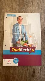 leerwerkschrift taalrecht 2.1 schriftelijk, Boeken, Ophalen of Verzenden, Nederlands