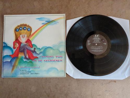 Gaston Nuyts, José Fleurackers – Koning Tijd En De Seizoenen, Cd's en Dvd's, Vinyl | Kinderen en Jeugd, Zo goed als nieuw, Ophalen of Verzenden