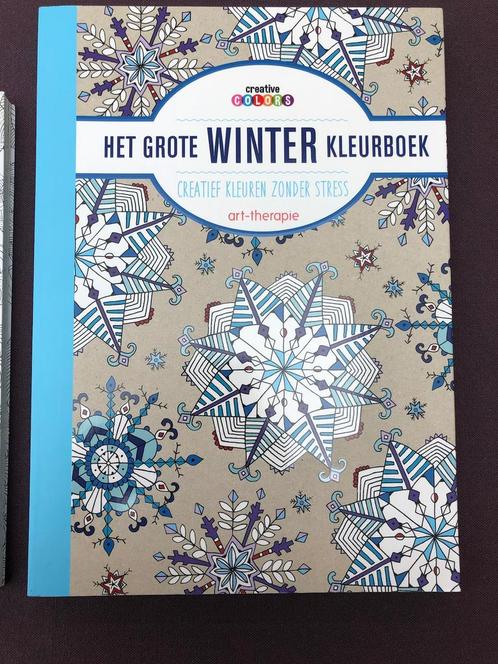 Het Grote Winter Kleurboek, Hobby en Vrije tijd, Tekenen, Nieuw, Ophalen of Verzenden