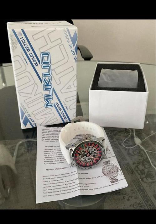 Roulette Horloge automaat - Mukuo -, Handtassen en Accessoires, Horloges | Kinderen, Zo goed als nieuw, Jongen of Meisje, Ophalen