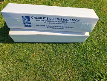 3x Sonodec 25 - flexibele slang 127mm - Ventilatie beschikbaar voor biedingen