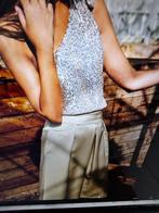 Léonie de Paris Nieuw champagnekleurig topje Maat 42, Kleding | Dames, Topjes, Overige kleuren, Maat 42/44 (L), Nieuw, Ophalen of Verzenden