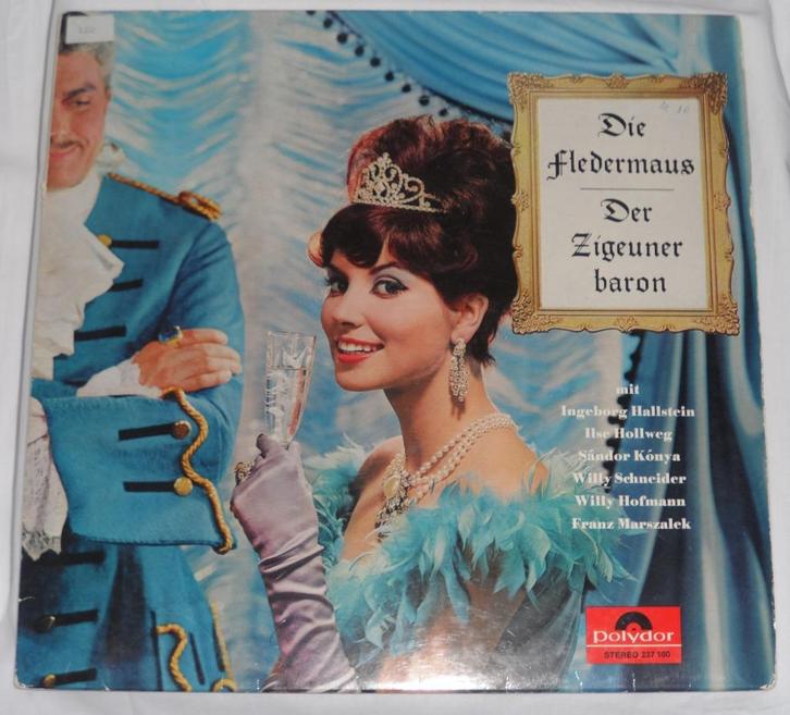Die Fledermaus Johann Strauss, Cd's en Dvd's, Vinyl | Klassiek, Gebruikt, Opera of Operette, Ophalen of Verzenden