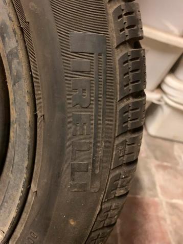 4 Pneus neige️Pirelli pour Fiat500snowcontrol winter190 beschikbaar voor biedingen