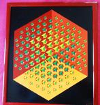Vasarely geïnspireerde geometrische verf, Ophalen of Verzenden