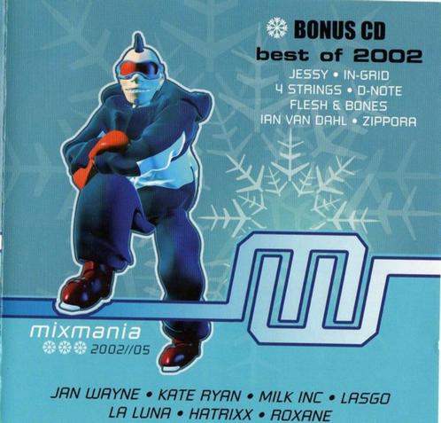 952 - MIXMANIA - 2002/05 - BONUS CD BEST OF 2002 - 2CD NIEUW, Cd's en Dvd's, Cd's | Dance en House, Nieuw in verpakking, Techno of Trance