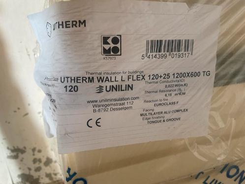 Unilin utherm Wall L flex 120+25mm, Doe-het-zelf en Bouw, Isolatie en Afdichting, Nieuw, Muurisolatie, 12 cm of meer, 5 tot 10 m²