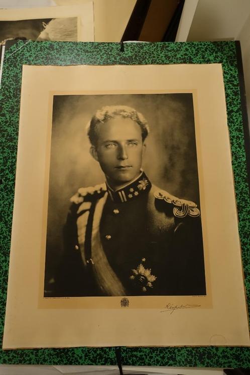 RYL #9 - STAATSIEPORTRETTEN LEOPOLD III EN ASTRID #2, Verzamelen, Koningshuis en Royalty, Gebruikt, Kaart, Foto of Prent, Ophalen of Verzenden
