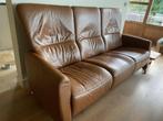 Ergonomische lederen salon, Huis en Inrichting, Zetels | Complete zithoeken, Ophalen, Gebruikt, Leer