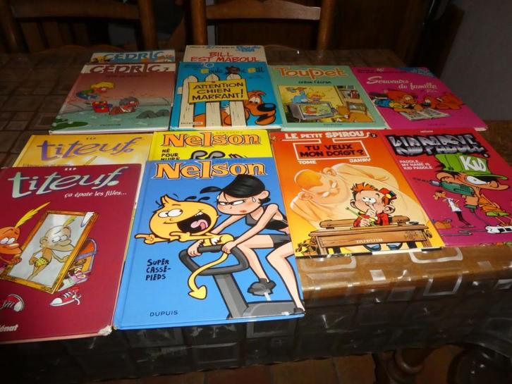 19BD, Boeken, Stripverhalen, Gelezen, Meerdere stripboeken, Ophalen