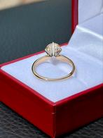 Gouden ring met natuurlijke diamant van maar liefst 1.42ct!!, Geel, Nieuw, Ophalen of Verzenden, 17 tot 18