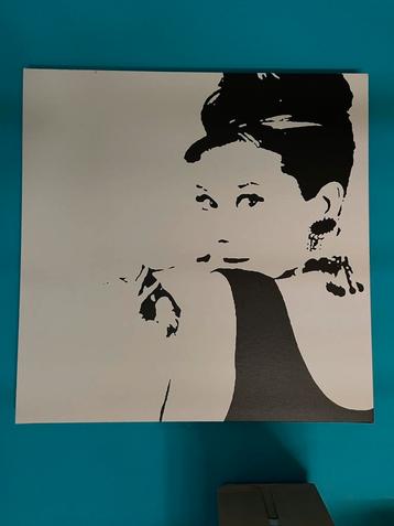 Kader Audrey Hepburn - 90x90cm beschikbaar voor biedingen