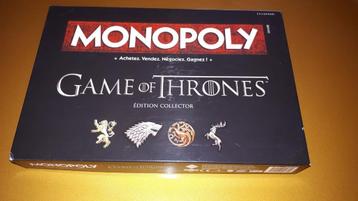 Monopoly Game of Thrones, Ed. Collector 2 à 6 joueurs + 18 disponible aux enchères