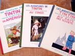 Tintin noir et blanc fac similé,, Collections, Personnages de BD, Comme neuf, Tintin