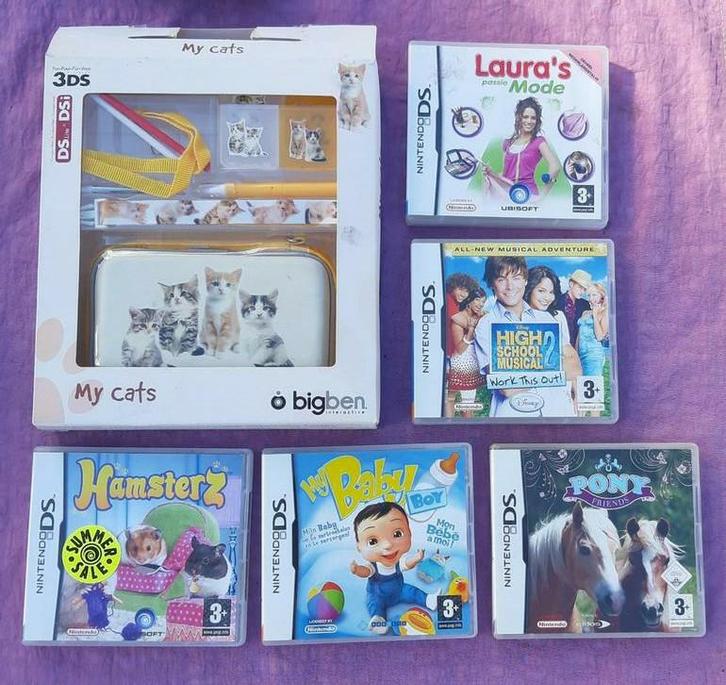 Spelletjes Nintendo DS en accessoires, Games en Spelcomputers, Spelcomputers | Nintendo 2DS en 3DS, Zo goed als nieuw, Ophalen of Verzenden