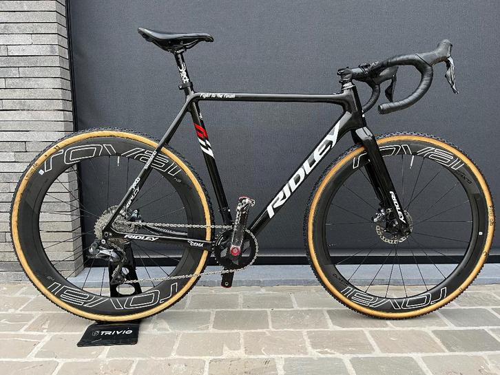 Ridley crossfiets maat 54 met vermogenmeter, Fietsen en Brommers, Fietsen | Crossfietsen en BMX, Gebruikt, Ophalen