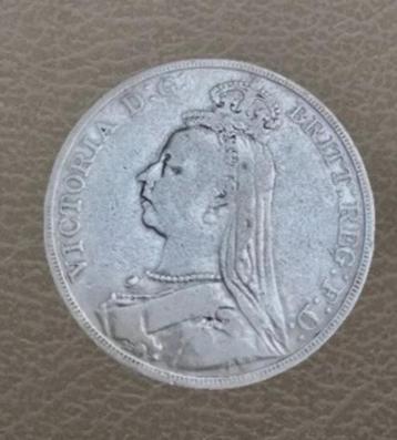 Munt Verenigd Koninkrijk, Victoria 4 shilling 1889 beschikbaar voor biedingen
