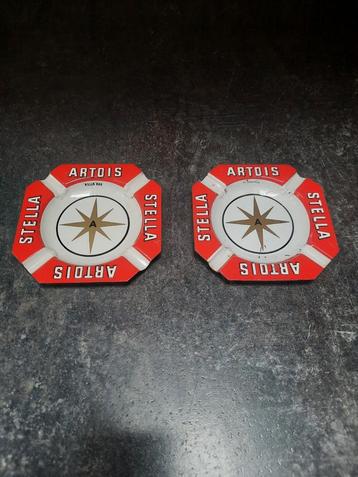 2 cendriers Stella Artois, Enlèvement ou Envoi
