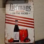 Metalen mancave borden Bieren, Ophalen of Verzenden, Zo goed als nieuw