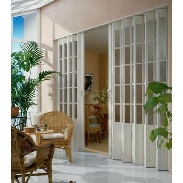ACTIE! Marley President vouwdeur met glas 2 kleuren 86x205cm beschikbaar voor biedingen