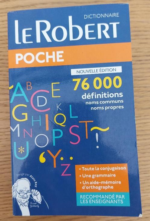 Dictionnaire Le Robert de poche, Livres, Dictionnaires, Utilisé, Français, Enlèvement ou Envoi