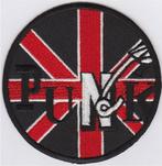 Punk stoffen opstrijk patch embleem #1, Verzenden, Nieuw, Kleding