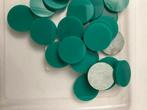 klein lot groene jetons 32st diam 25mm, Ophalen of Verzenden, Nieuw
