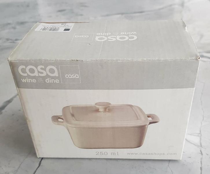 CASA kleine ovenschotels, Huis en Inrichting, Keuken | Potten en Pannen, Zo goed als nieuw, Overige typen, Overige materialen