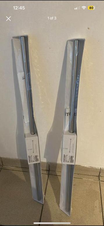 Brand new Ikea FINTORP Barre support/rail 79 cm, Enlèvement, Neuf