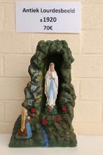 ️ Antiek Lourdesbeeld – 1920 ️, Antiek en Kunst, Curiosa en Brocante, Ophalen of Verzenden