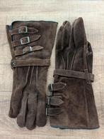 Gants en daim Kandor pour JDR ou costume médiéval, Ophalen, Maat 52/54 (L), Mytholon, Zo goed als nieuw