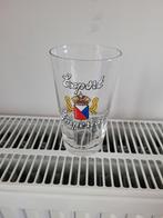 Oud geëmailleerd keizerlijk glas, Verzamelen, Biermerken, Ophalen of Verzenden, Zo goed als nieuw