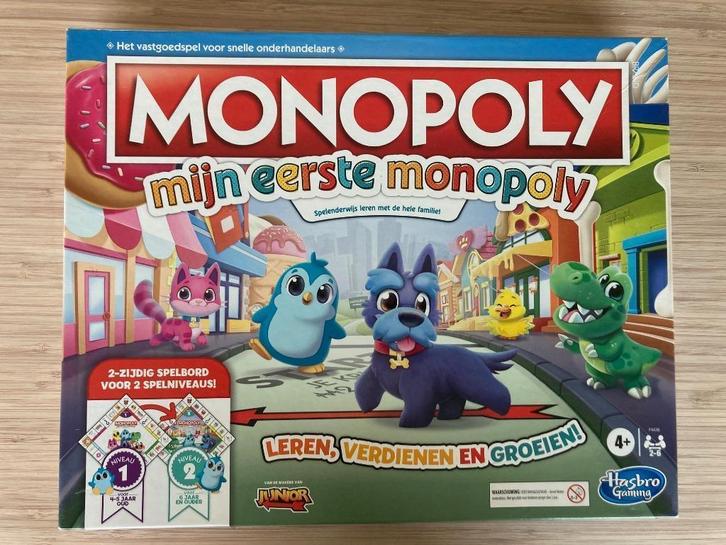 Mijn eerste Monopoly, Hobby & Loisirs créatifs, Jeux de société | Jeux de plateau, Comme neuf, Enlèvement ou Envoi