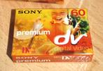 Cassette mini DV Premium 60 min Sony Neuve sous blister, Audio, Tv en Foto, Videocamera's Digitaal, Nieuw, Ophalen of Verzenden