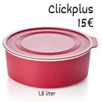 Tupperware clickplus 1,5 liter, Huis en Inrichting, Nieuw, Ophalen of Verzenden