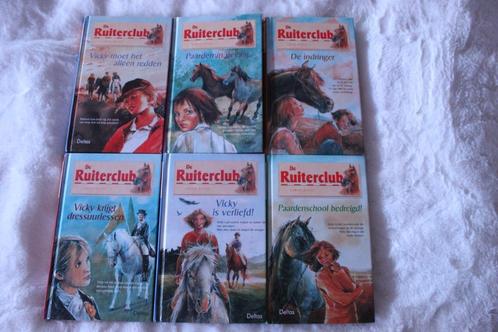 6boeken de ruiterclub, Boeken, Kinderboeken | Jeugd | 10 tot 12 jaar, Zo goed als nieuw, Fictie, Ophalen of Verzenden