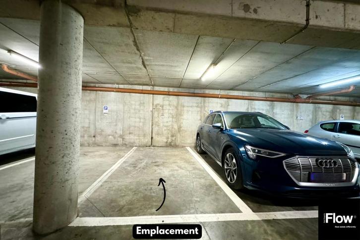 Parkeerplaats te huur, Immo, Garages en Parkeerplaatsen, Brussel