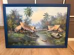 Schilderij Thailand, Ophalen
