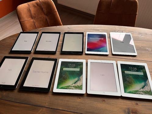 10 Ipad's (5* Ipad 4thgen) + (5* Ipad Air 1), Informatique & Logiciels, Apple iPad Tablettes, Utilisé, Apple iPad Air, Wi-Fi, 9 pouces