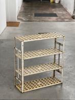 Étagère 50’s metal et plastique retro industrial cool vibe, Maison & Meubles, Enlèvement, Utilisé