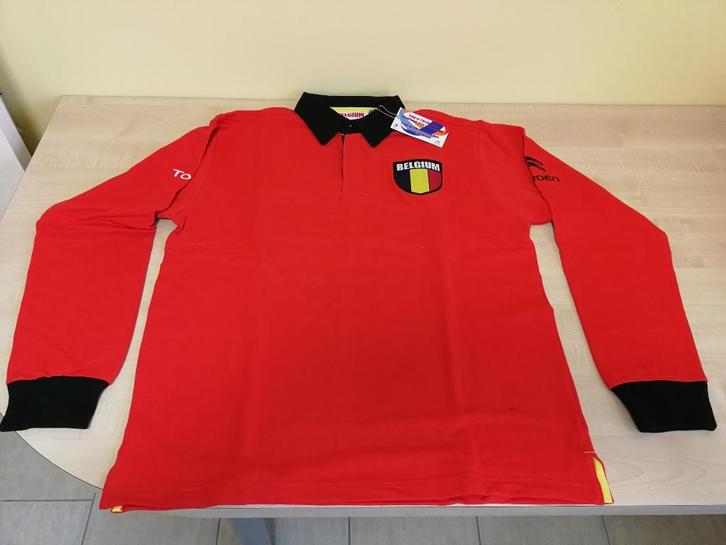 Nieuwe Rode Duivels trui, 1 x Medium en 1 x Large, Kleding | Heren, Sportkleding, Nieuw, Voetbal, Rood, Ophalen