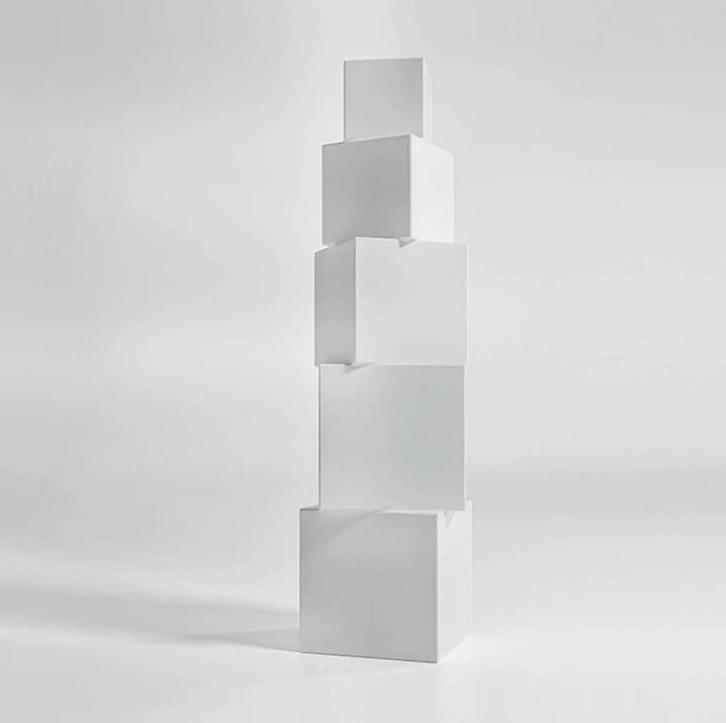 Cubos Vloerlamp / Buitenlamp van Diabla, Huis en Inrichting, Lampen | Vloerlampen, Gebruikt, 150 tot 200 cm, Kunststof, Ophalen